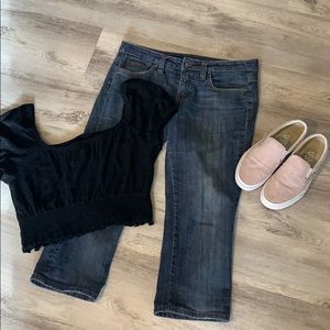 Refuge blue jean capri